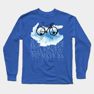 watercolor bicycle Long Sleeve T-Shirt